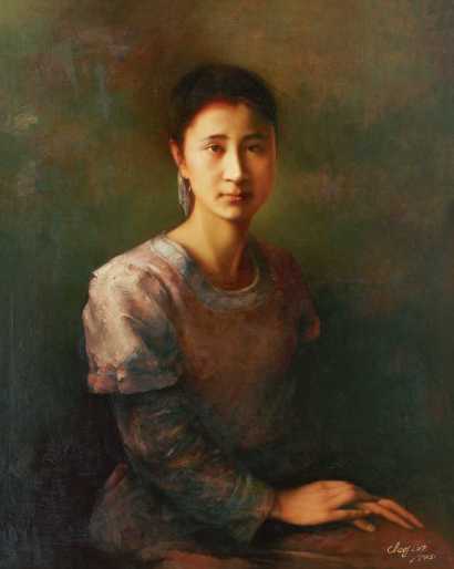 陈琳 1996年作 雅女